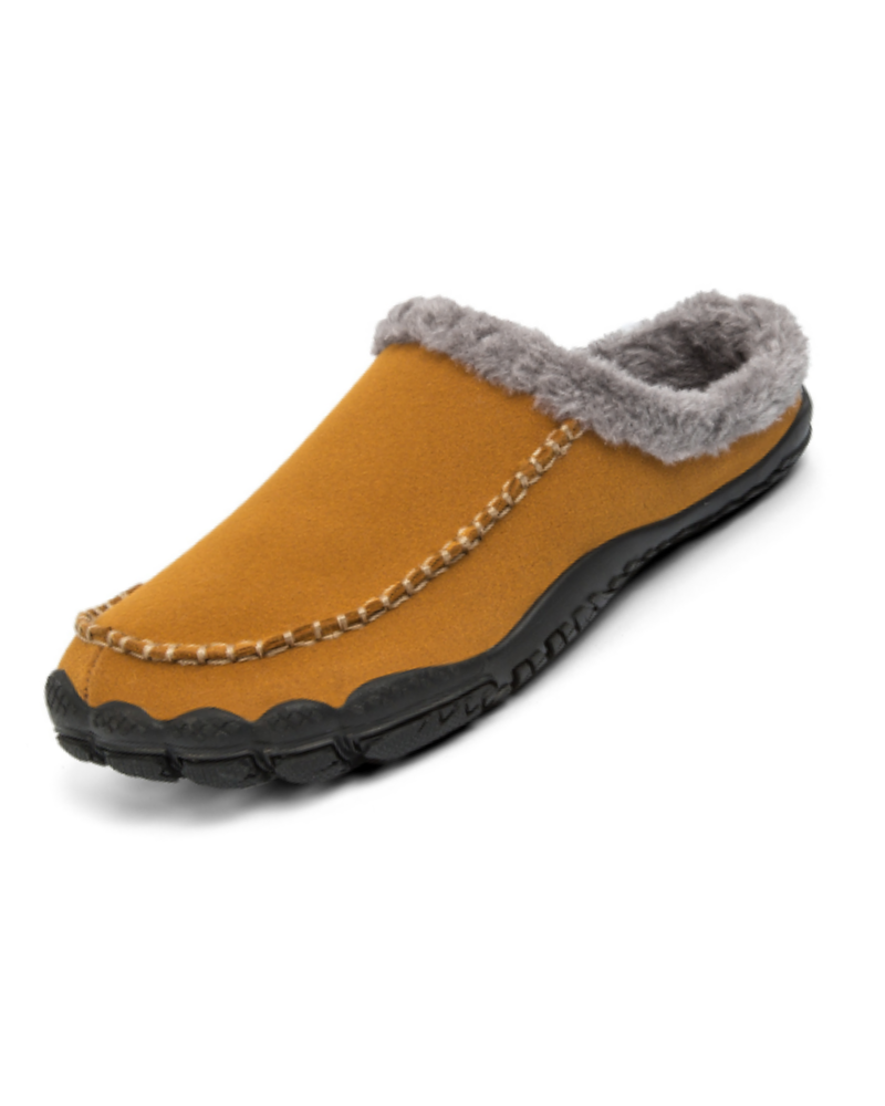 Brye Chaussons Homme Vardi – Pantoufles Chaudes Antidérapantes Faciles à Enfiler