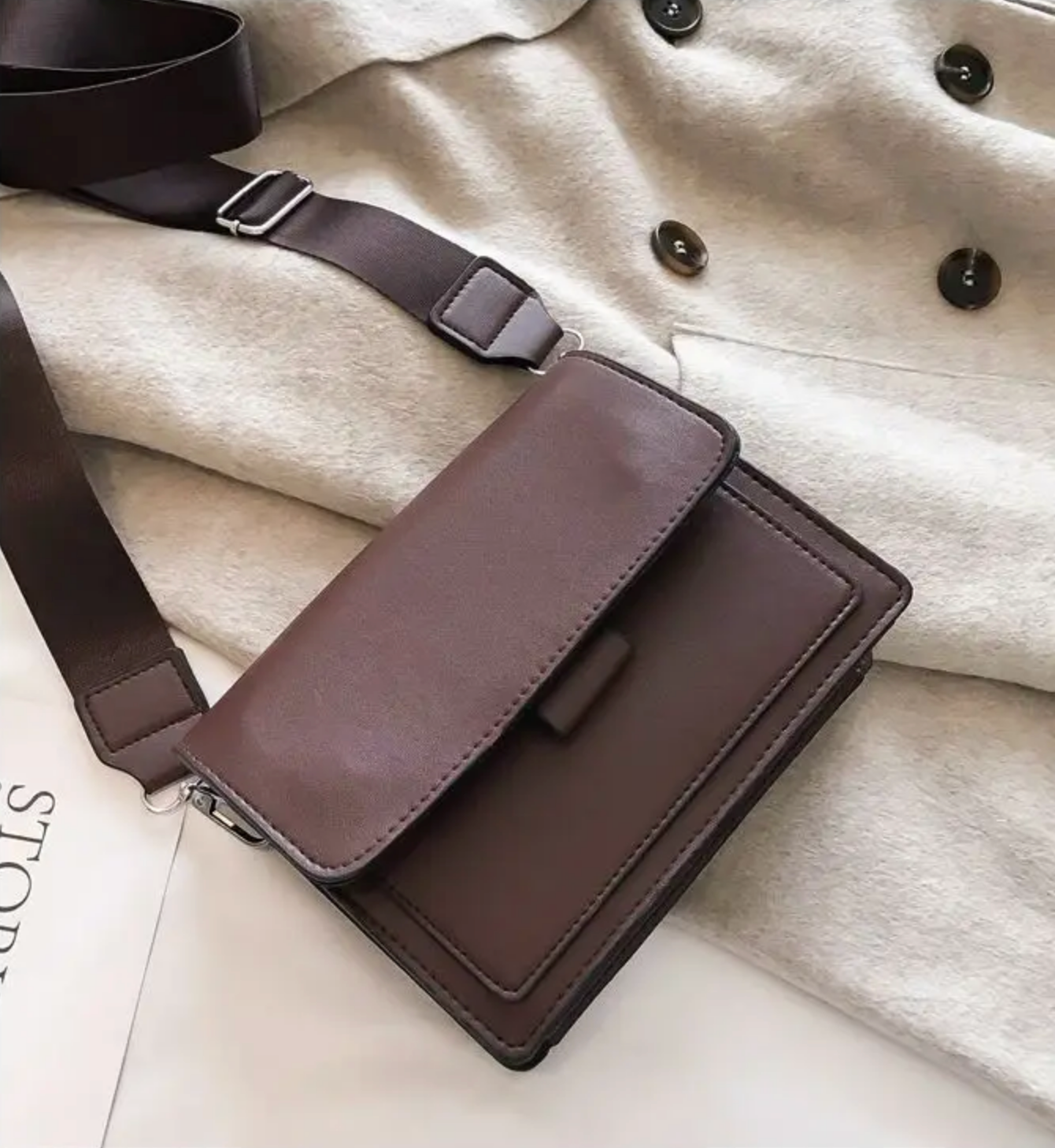 Coco Sac à Main Femme – Sac Bandoulière Élégant en Similicuir avec Design Compact & Chic