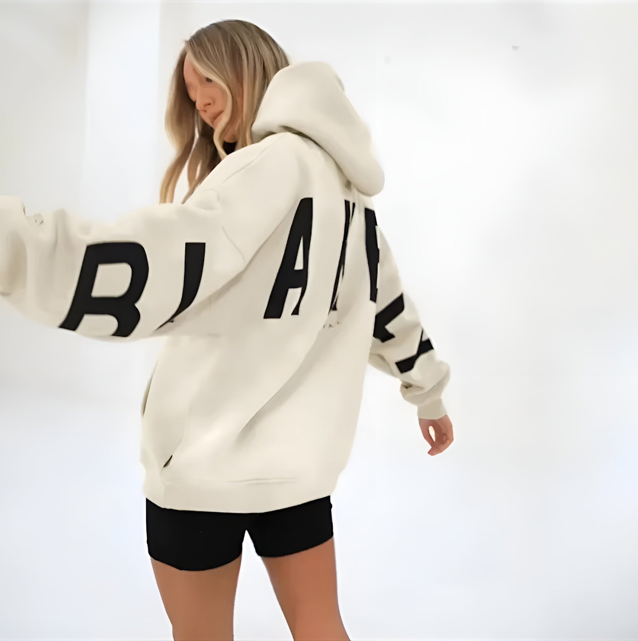 Ella Sweat à Capuche Femme – Hoodie Oversize Chaud avec Poche Kangourou & Style Décontracté