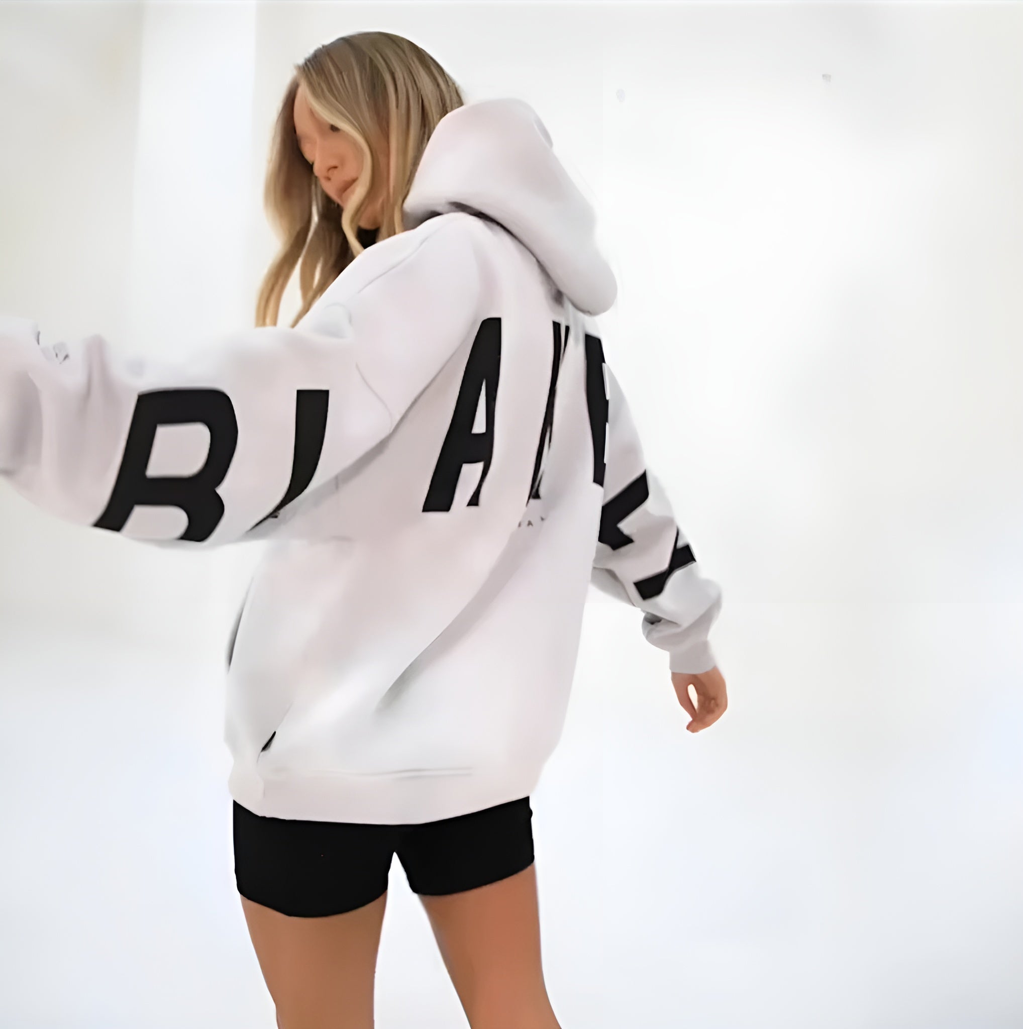 Ella Sweat à Capuche Femme – Hoodie Oversize Chaud avec Poche Kangourou & Style Décontracté