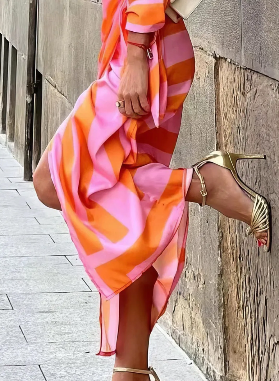 Robe portefeuille femme Miral – Coupe élégante, silhouette flatteuse & design estival