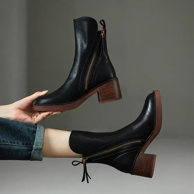 Stivaletti da donna Kailani: stivali in pelle premium eleganti e resistenti con uno stile senza tempo