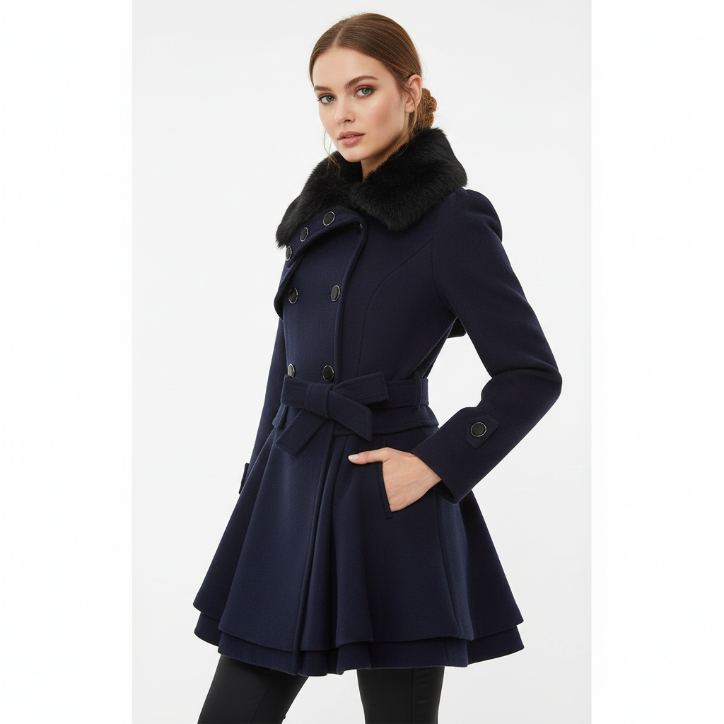 Shara Manteau Hiver Femme – Veste Chaude Élégante avec Coupe Confortable & Design Moderne