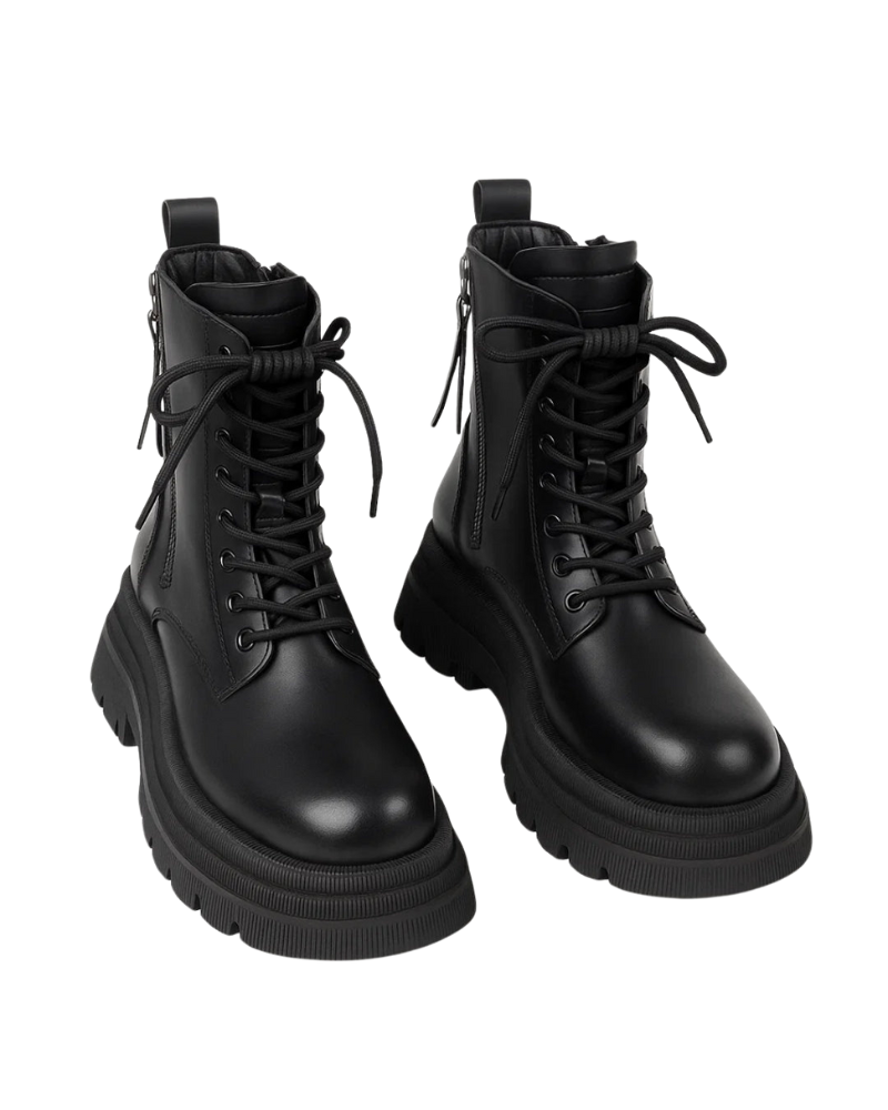 Madeline Snøresko Dame – Tykk og Stabil Såle, Kampsko Stil & Byutseende