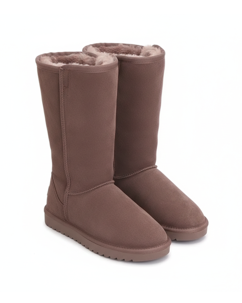 Zariah Dámské Vysoké Kozačky – Teplé Zimní Kozačky s Měkkou Podšívkou a Protiskluzovou Podešví