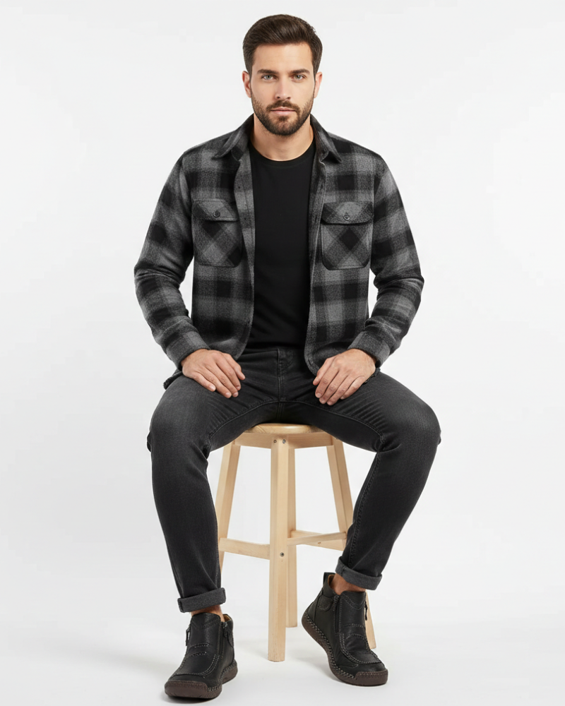 Quinn Chaussures Homme à Soutien Ergonomique – Zip Latéral, Confort Durable & Style Élégant