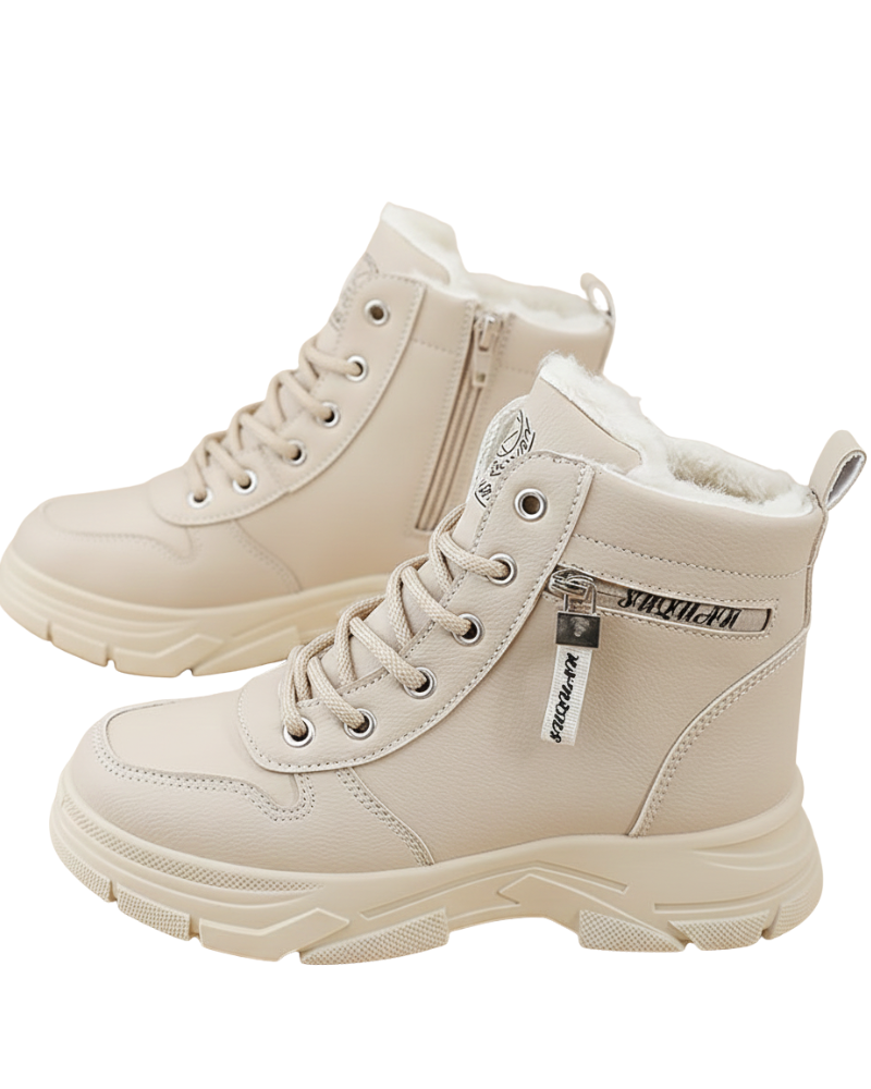 Haimee Comfortable Women's Ankle Boots – Warm Lining, Non-Slip Sole & Elegant Cut