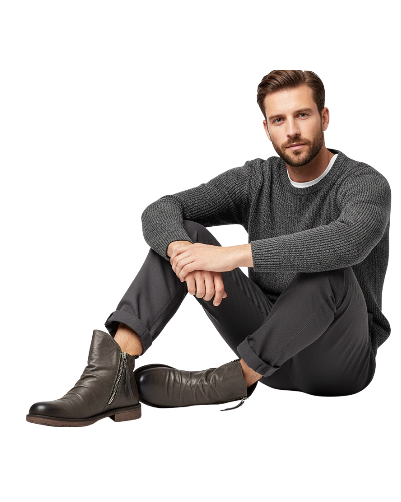 Daniel Miesten Vetoketjulliset Saappaat – Tyylikkäät Modernit Saappaat, Istuva ja Monikäyttöinen Muotoilu