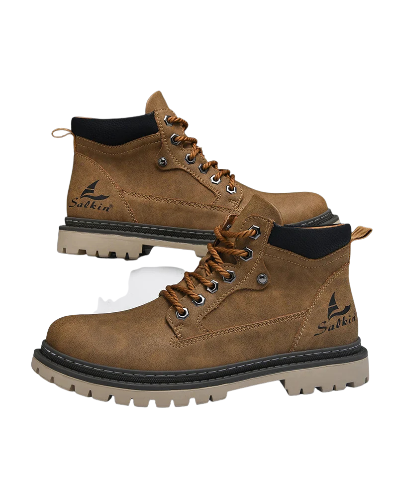 Ernie Bottes en Cuir Homme – Bottines Élégantes et Confortables avec Semelle Durable