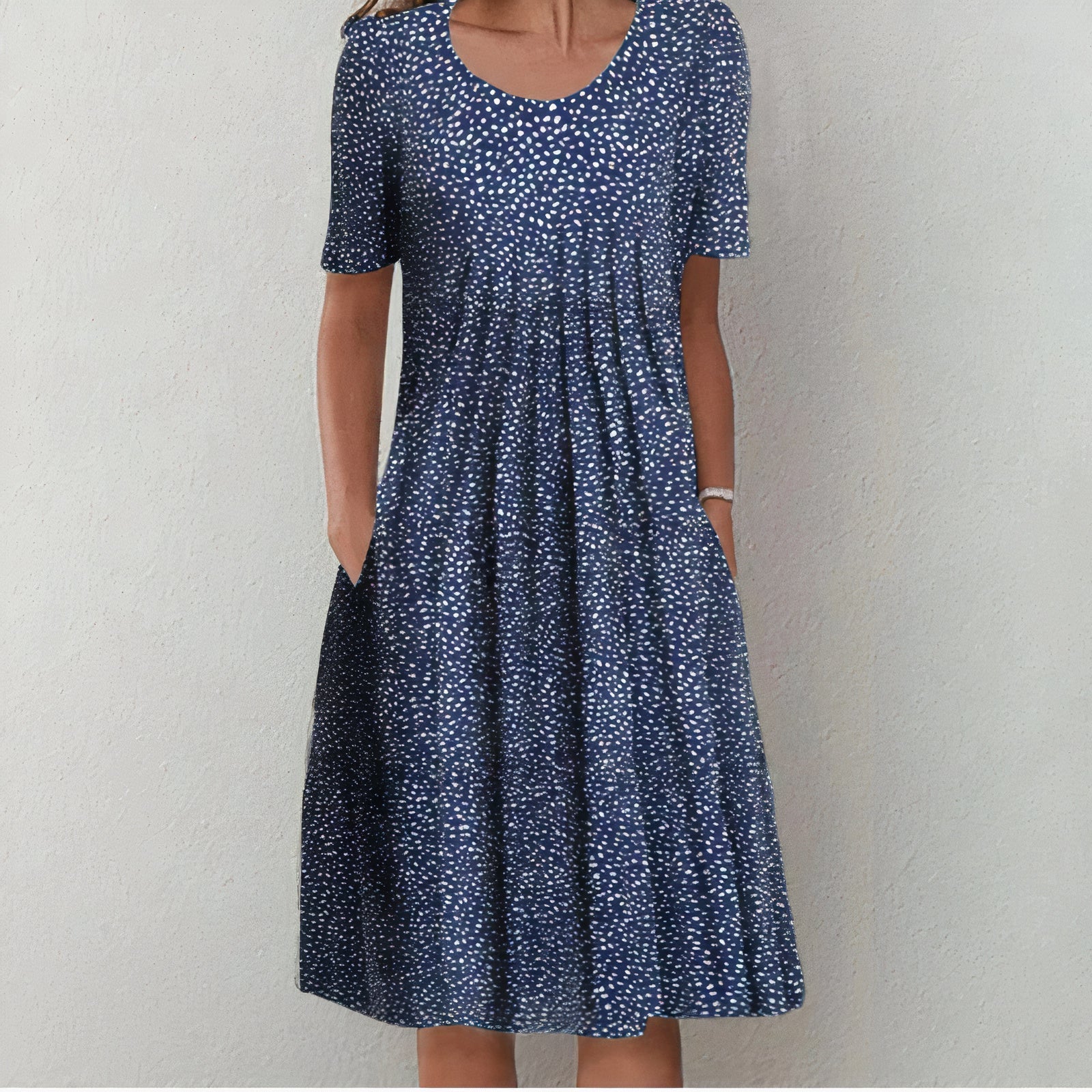 Abito estivo da donna Ulla – Elegante abito in cotone traspirante e dal design senza tempo