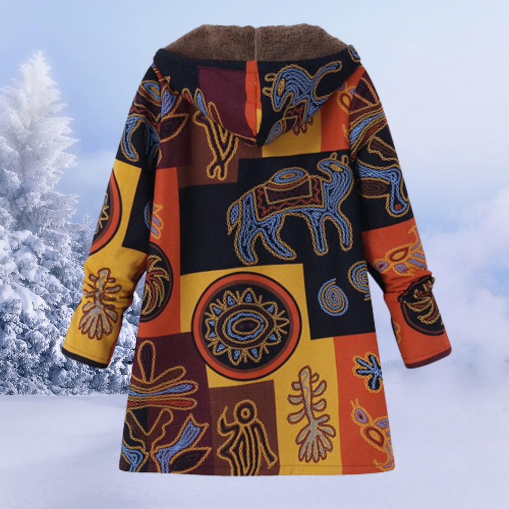 Cleo Veste Femme – Veste Douillette à Capuche Confortable & Moderne pour l’Hiver