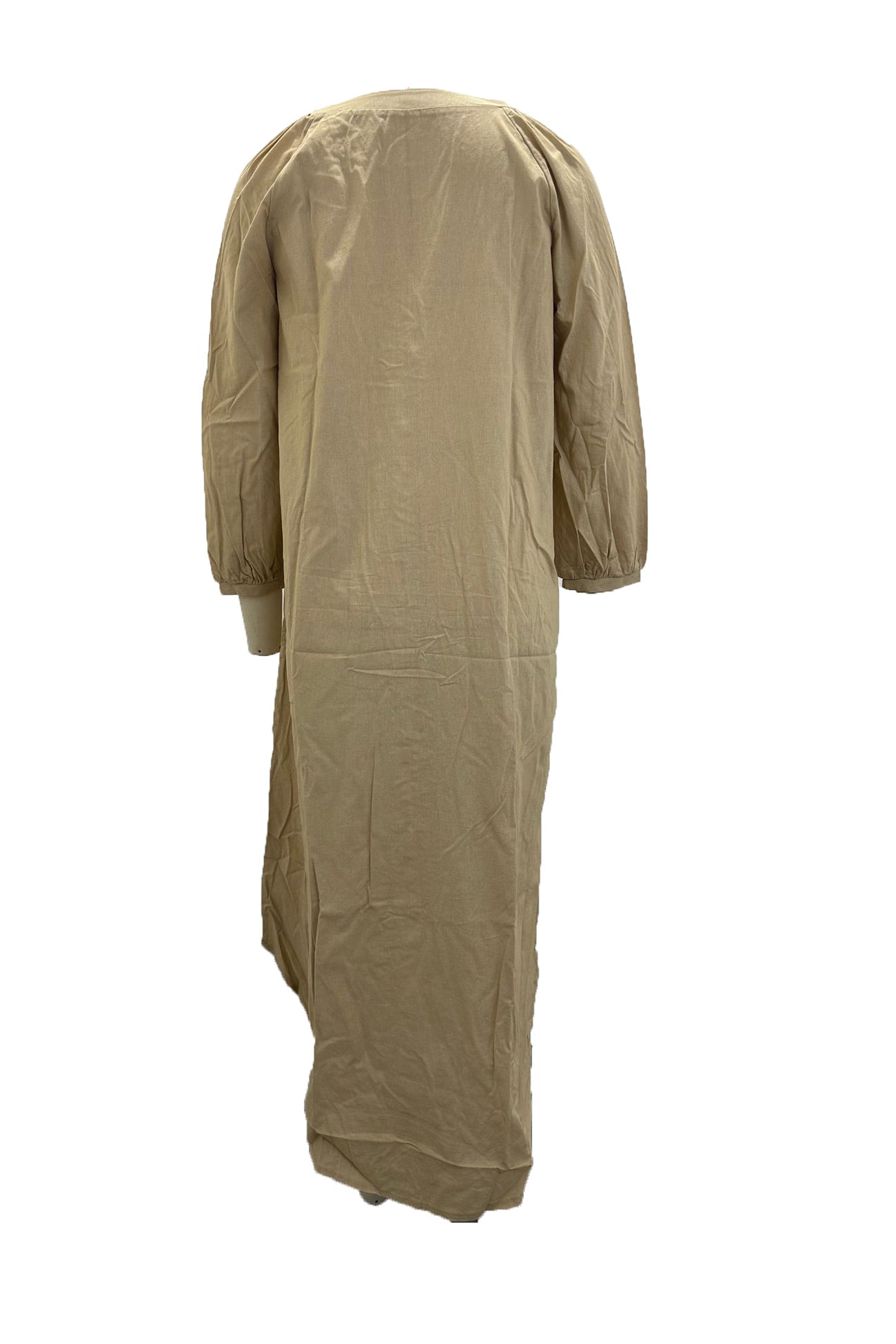 Abito da donna Veanna - Elegante abito a maniche lunghe con scollo a V e chiusura con bottoni