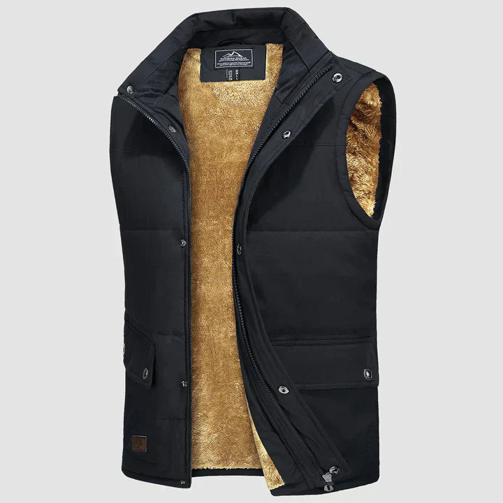 Mark Gilet Homme – Bodywarmer Sans Manches avec Poches Pratiques & Confort Quotidien
