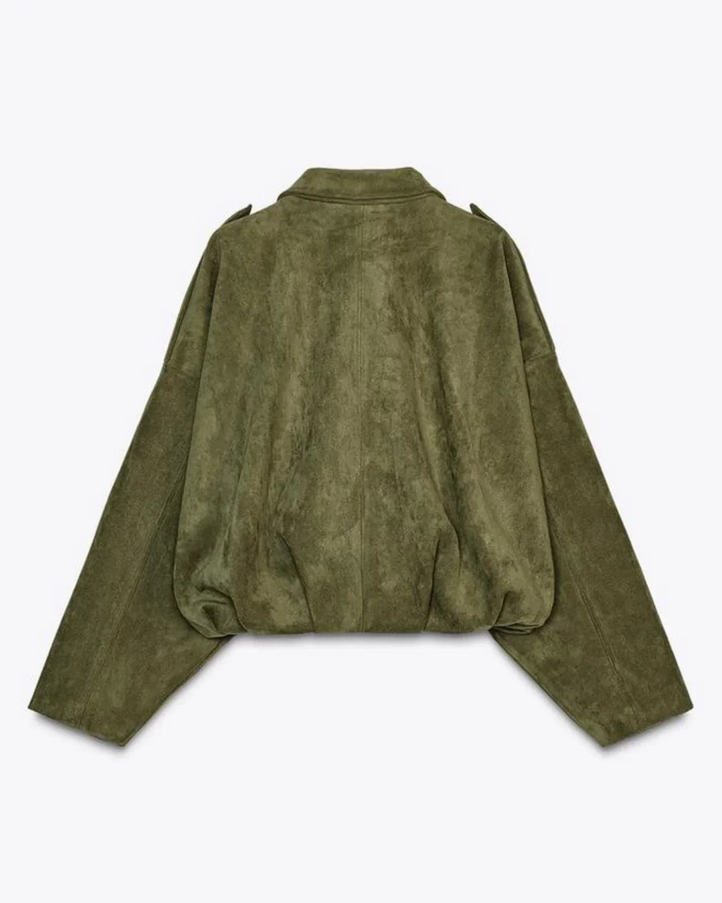 Kaylee Manteau Femme Oversize – Veste Suédée Élégante & Chaude au Style Moderne