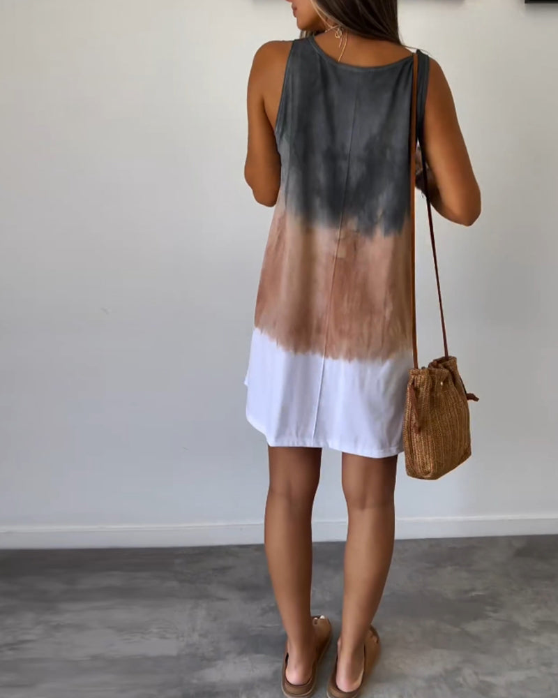 Abito estivo da donna Odette - Abito casual senza maniche con vestibilità leggera per rilassanti giornate estive