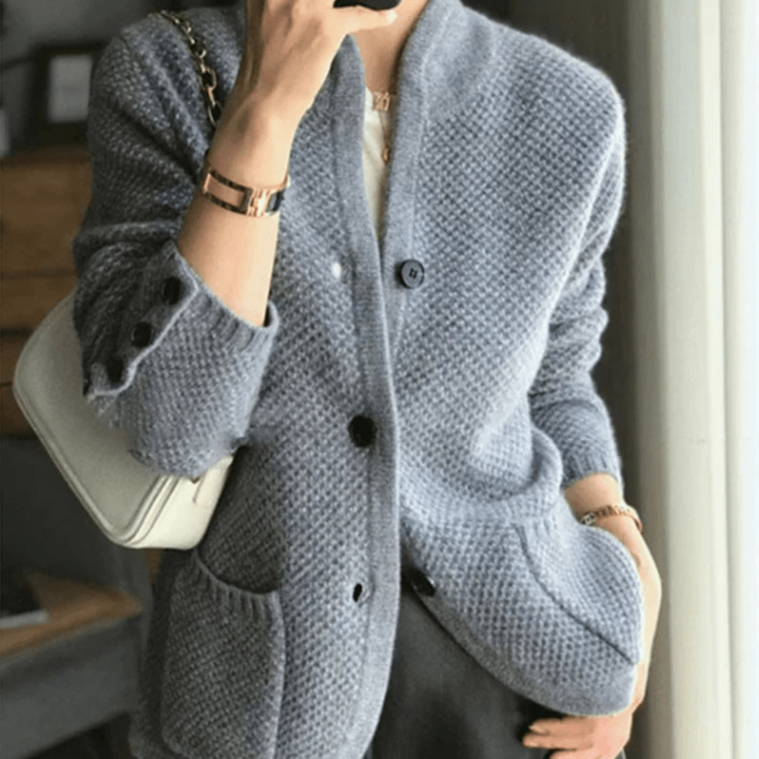 Cardigan da donna Xyla: cardigan comodo e sofisticato con stile elegante e confortevole