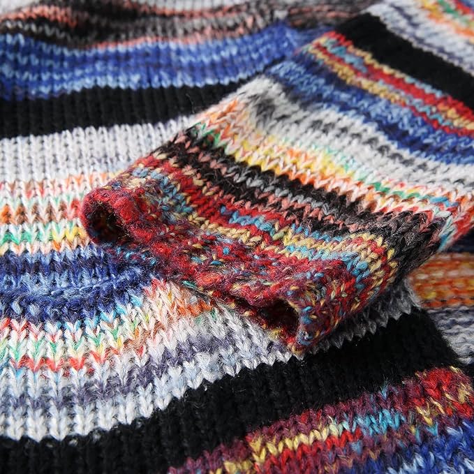 Catherine Veste Femme à Rayures Colorées – Légère, Stylée et Décontractée à Manches Longues