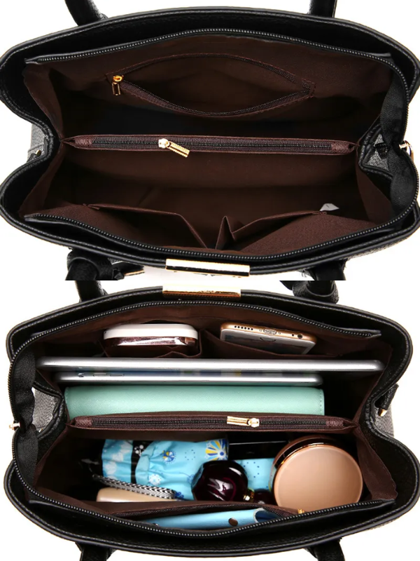 Borsa a tracolla Elnora Tote – Borsa elegante e spaziosa con tracolla regolabile