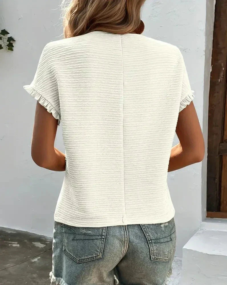 T-shirt da donna Rima: classica maglietta leggera con vestibilità aderente e tessuto traspirante