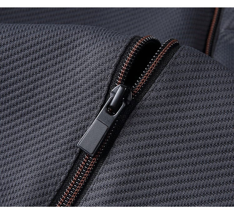 Reynold Survêtement Bărbați Elegant – Set Premium cu fermoar cu pantaloni mulați și țesătură respirabilă