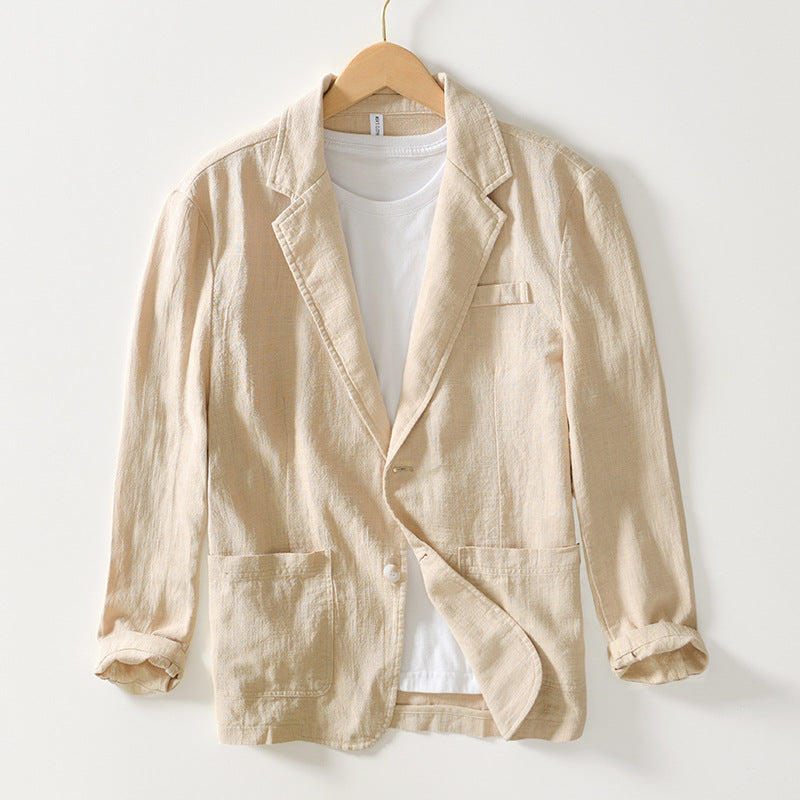 Ward Blazer Uomo – Blazer in lino elegante e leggero dallo stile moderno e raffinato
