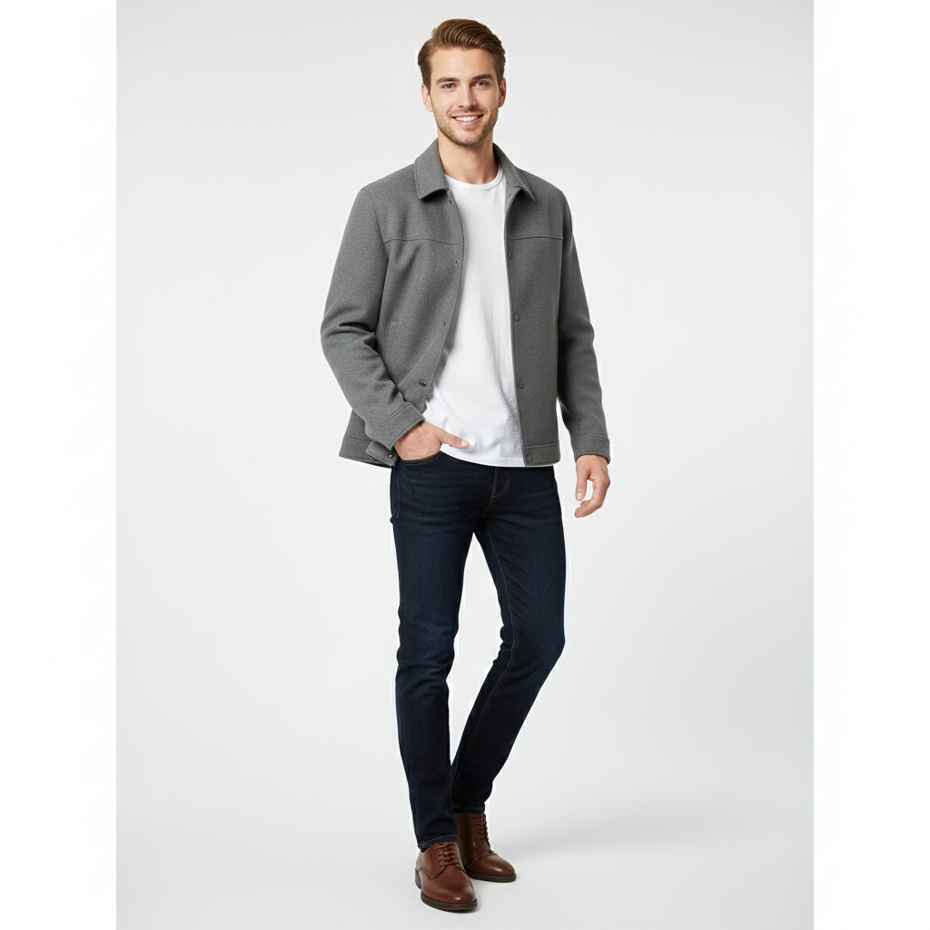 Hudson Pánsky Vlnený Kabát Priliehavý – Moderný Dizajn & Nadčasová Elegancia