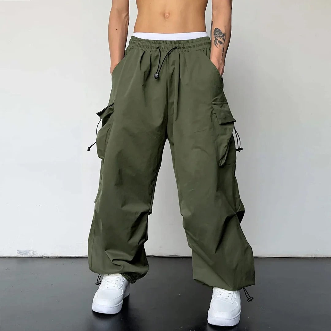 Dominik Pantalon Homme – Pantalon Cargo Moderne avec Multi-Poches Pratiques & Confort