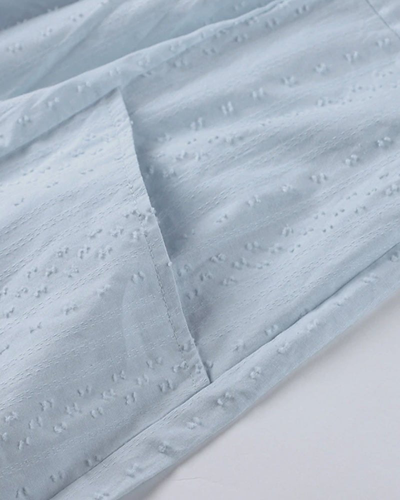 Abito camicia da donna Elanora: abito leggero e dalla vestibilità comoda, traspirante e confortevole per l'estate