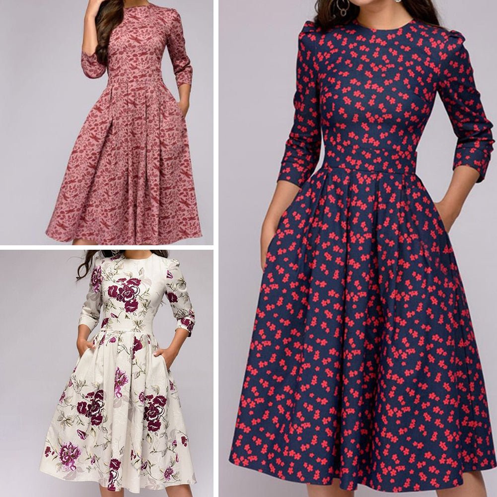 Abito da sera da donna Maia - Elegante abito in raso con taglio lusinghiero per le occasioni festive