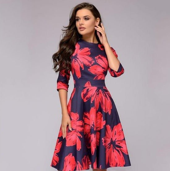 Abito da sera da donna Maia - Elegante abito in raso con taglio lusinghiero per le occasioni festive