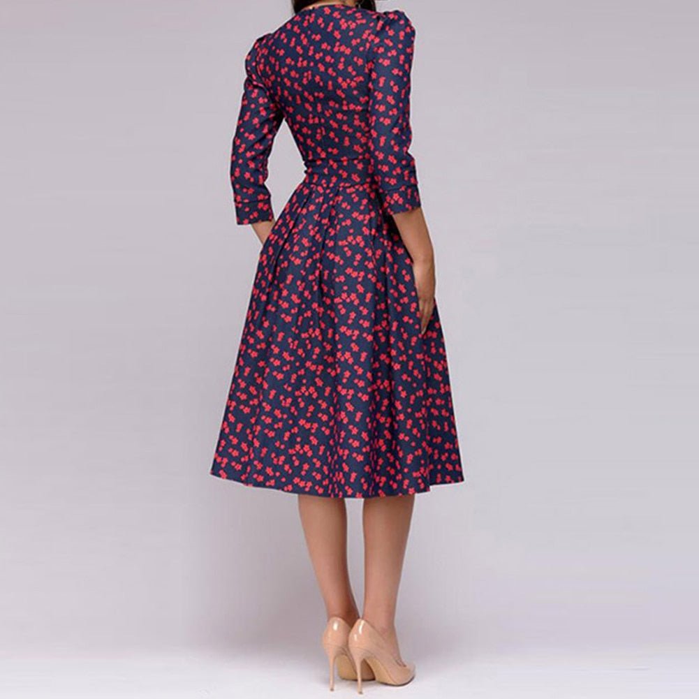 Abito da sera da donna Maia - Elegante abito in raso con taglio lusinghiero per le occasioni festive