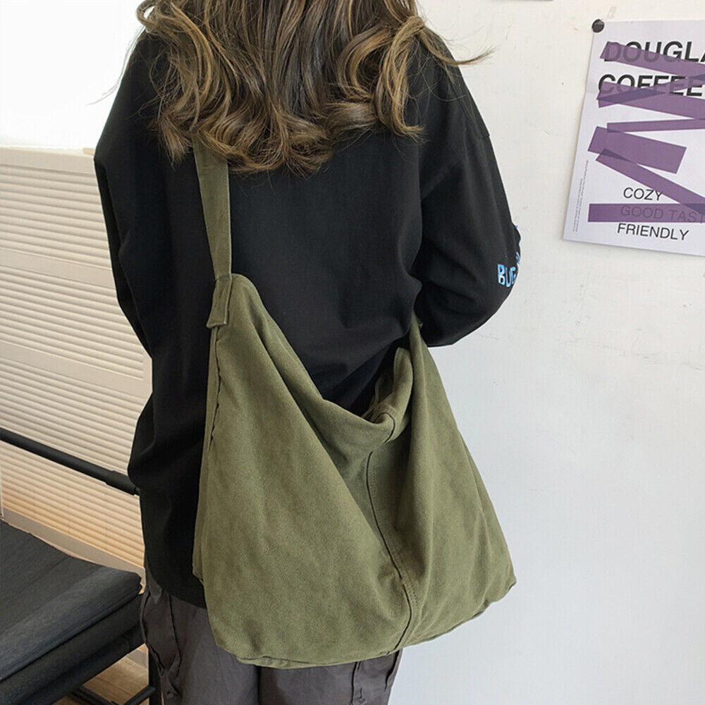 Noa Sac à Épaule Femme – Grand Sac en Toile au Design Minimaliste & Bandoulière Confortable