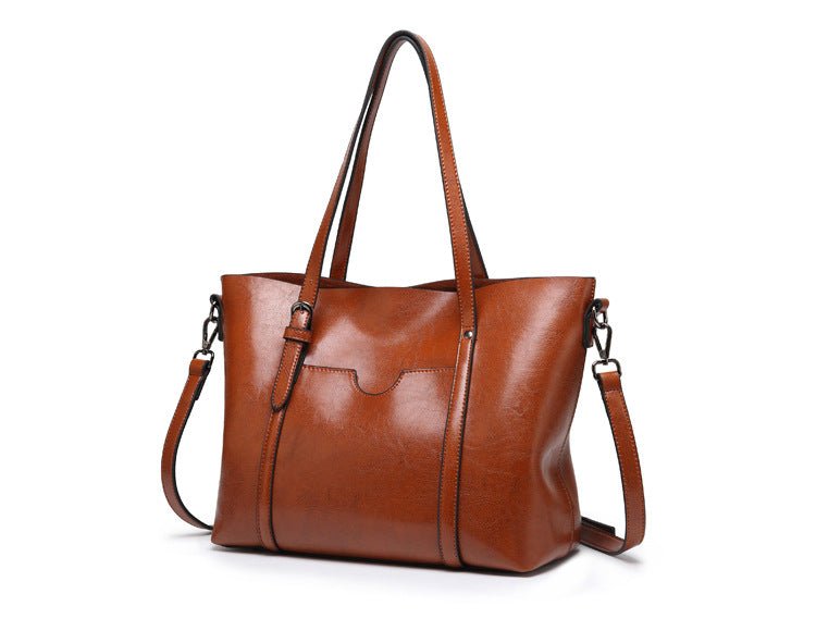 Nyomi Sac Cabas Femme – Grand Sac de Travail en Cuir Élégant et Fonctionnel