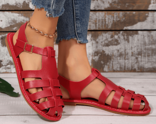 Sandali da donna Mackenzee: eleganti sandali in pelle con vestibilità comoda e stile casual
