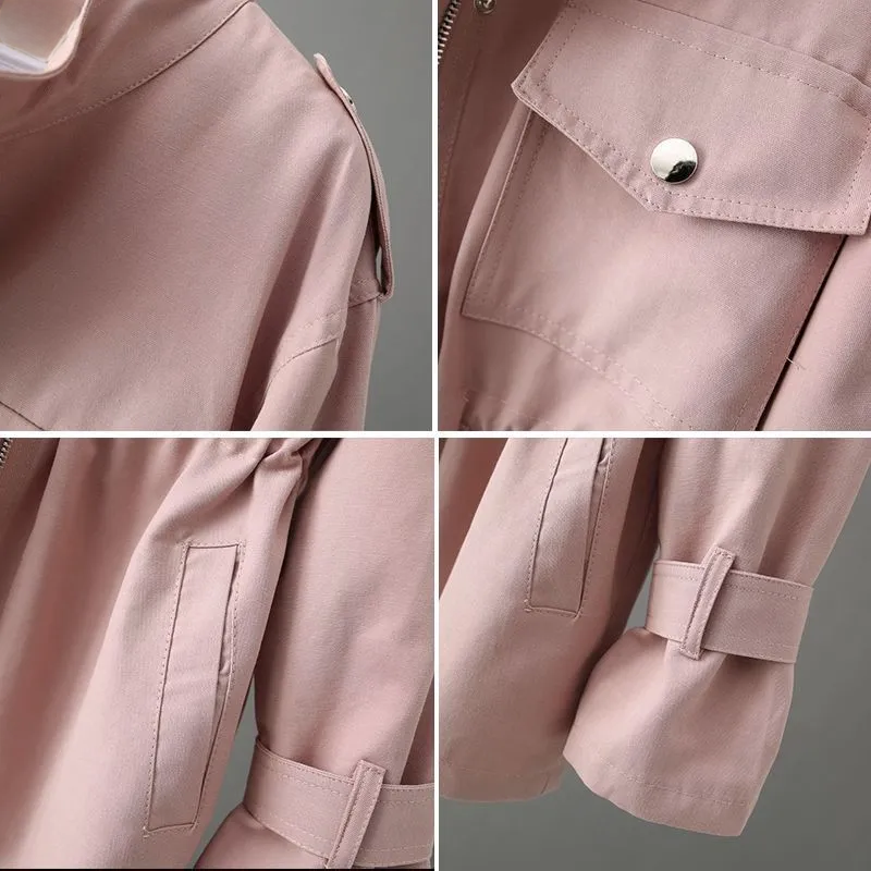 Cappotto impermeabile in cotone cerato da donna Julie - Cappotto impermeabile elegante e leggero per la mezza stagione
