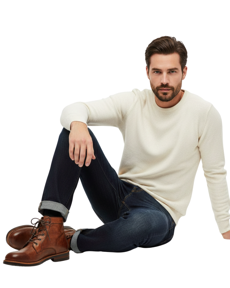 Lucio Bottes Homme – Similicuir Résistant, Confort Amorti & Style Élégant
