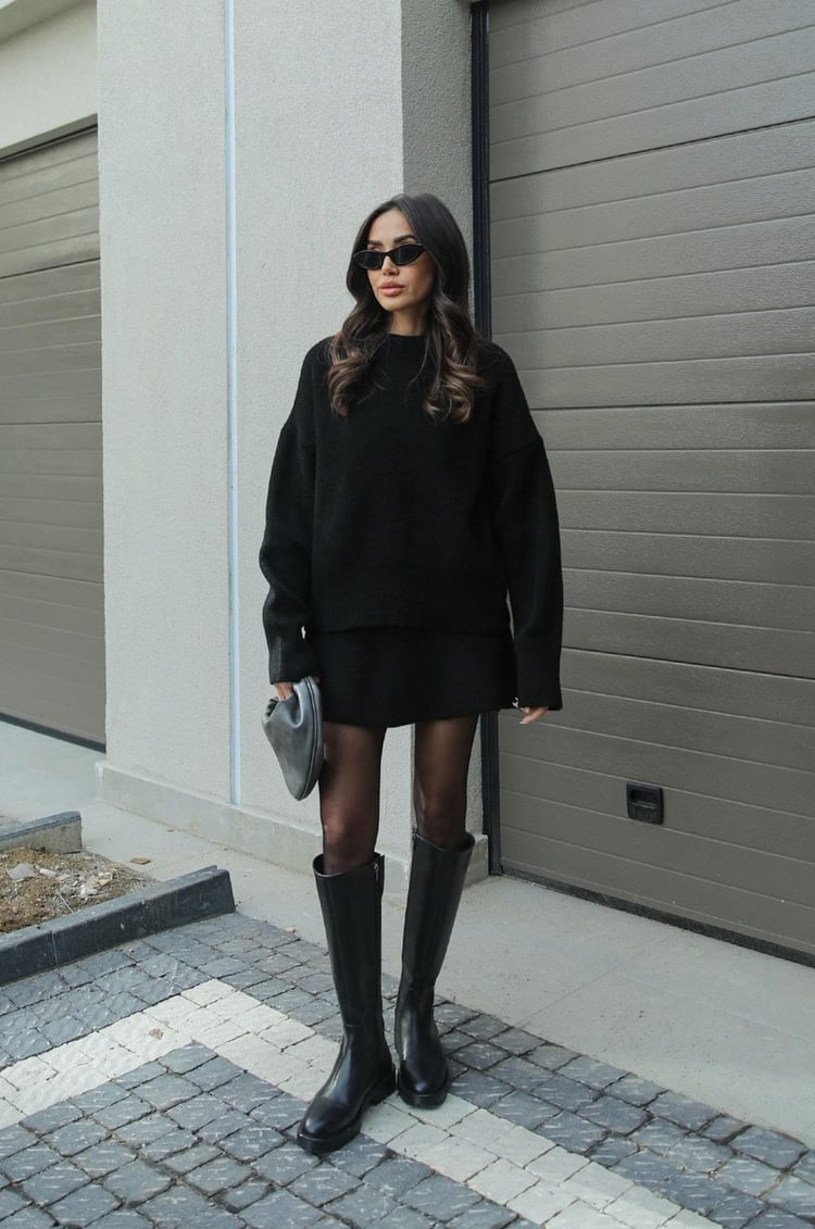 Lucie Ensemble Femme – Ensemble Automnal Doux en Laine Confortable & Élégant