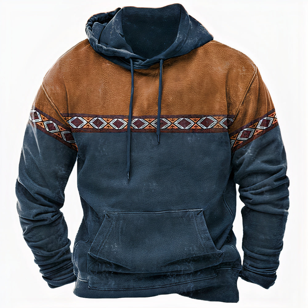 Virlan Pull Homme – Pull Vintage Automne Confortable & Élégant au Style Intemporel