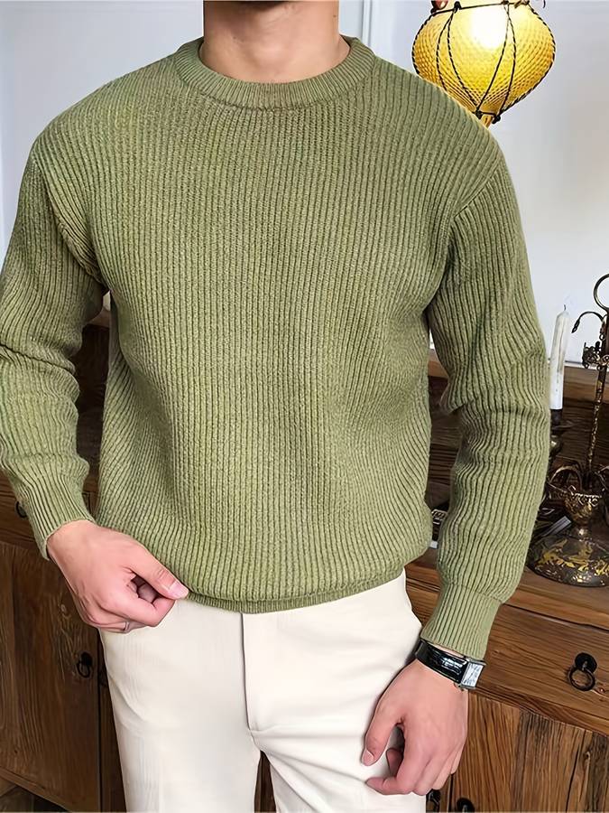 Ulmer Pull Homme – Pull Classique Léger & Confortable au Style Élégant pour Tous les Jours