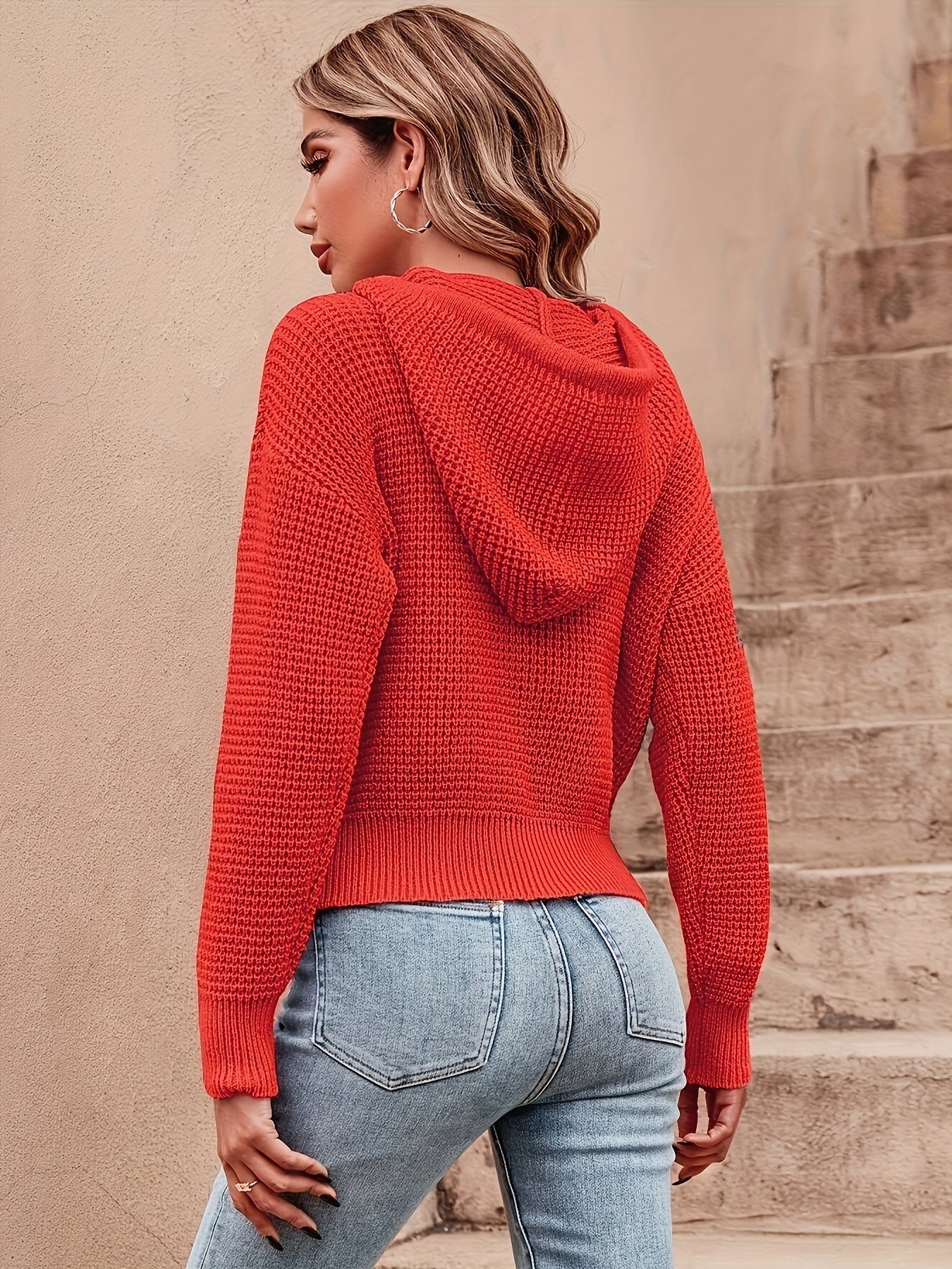 Hope Pull Femme – Pull à Capuche Décontracté Chic & Confortable pour Automne/Hiver Élégant