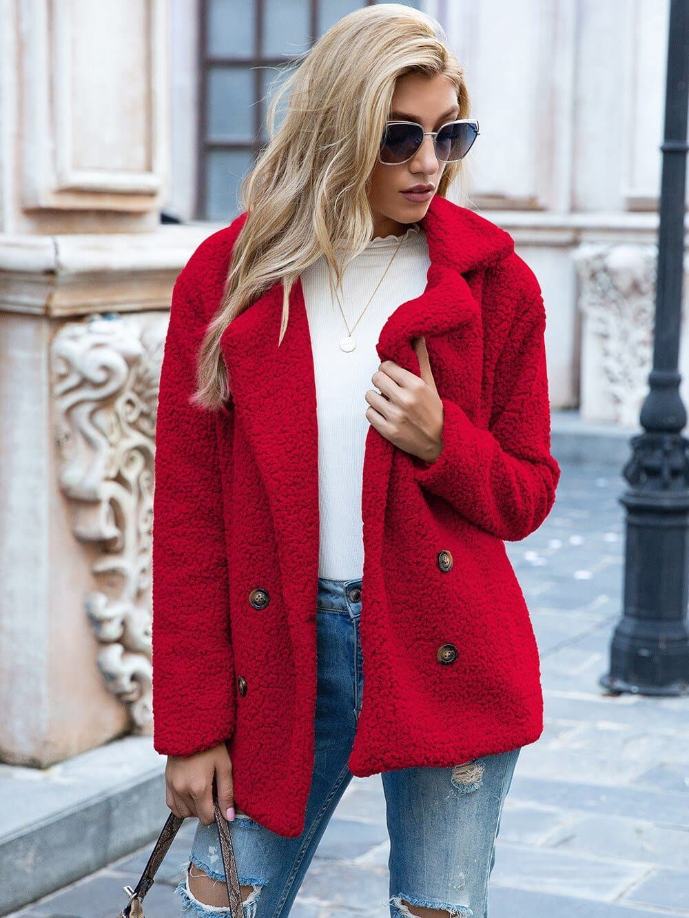 Cappotto da donna Andi - Elegante con colletto classico e vestibilità sofisticata