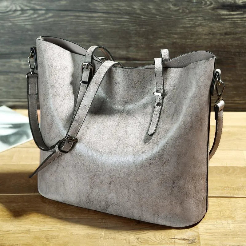 Nicole Sac à Main Femme – Sac Bandoulière Vintage en Cuir Véritable Élégant & Durable