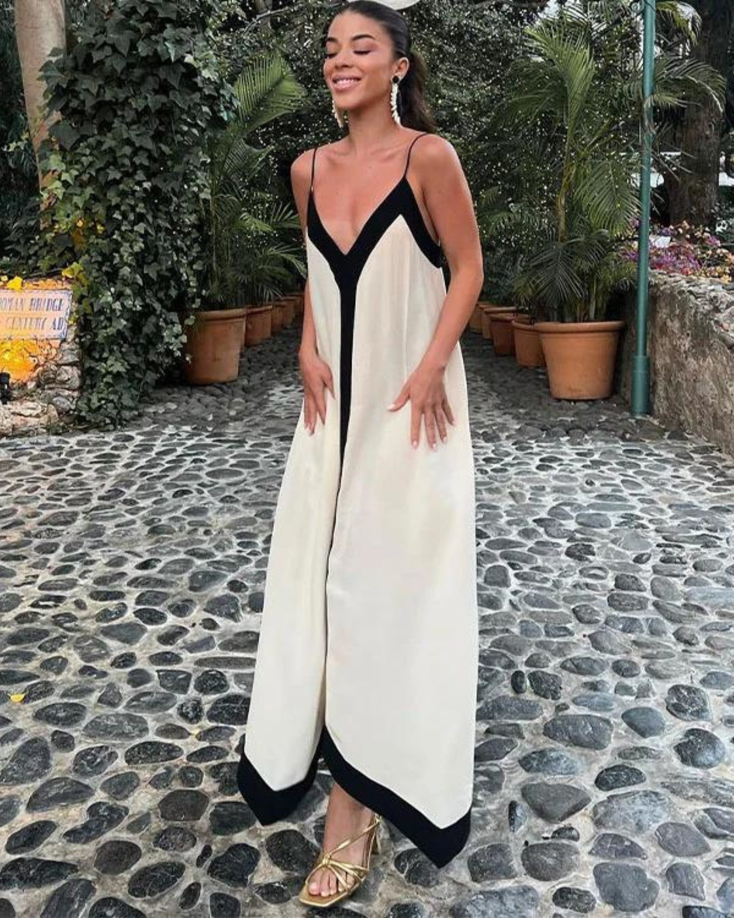 Abito da donna Mery – Elegante abito midi in tessuto traspirante con vestibilità lusinghiera e senza tempo