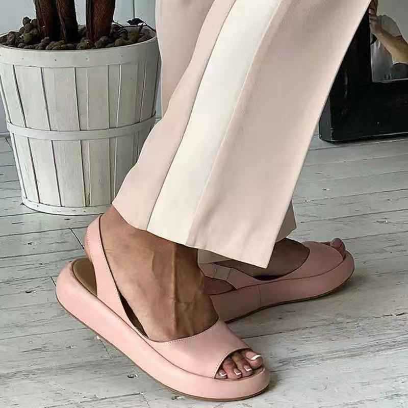 Ballerine con cinturino posteriore da donna Kaylani - Scarpe comode e traspiranti con punta aperta