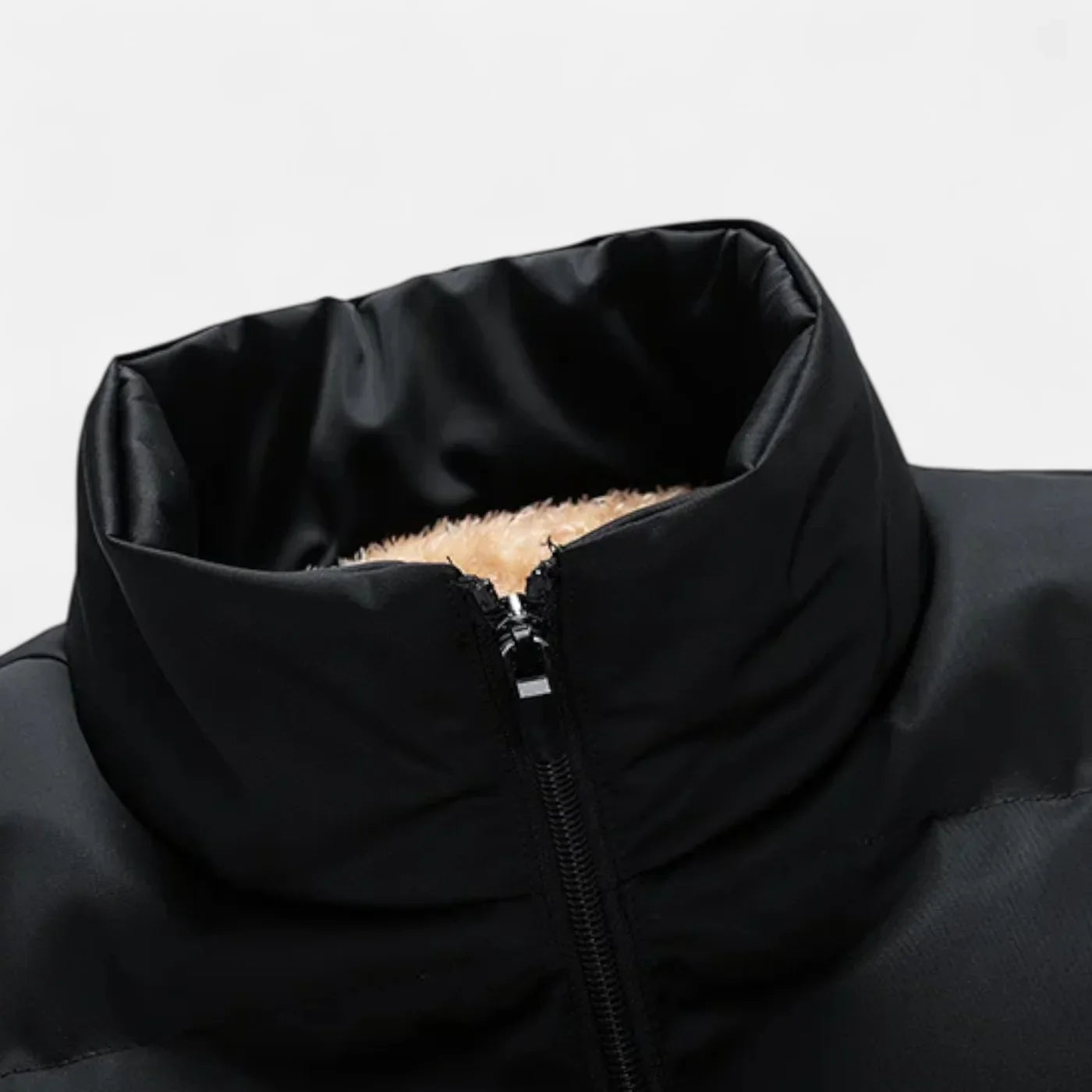 Victor Gilet Homme en Laine – Gilet d’Hiver en Laine d’Agneau avec Doublure Polaire Douce & Coupe Décontractée