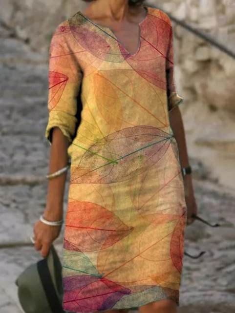 Abito in lino da donna Kori - Vestibilità elegante e tessuto leggero, ideale per l'estate