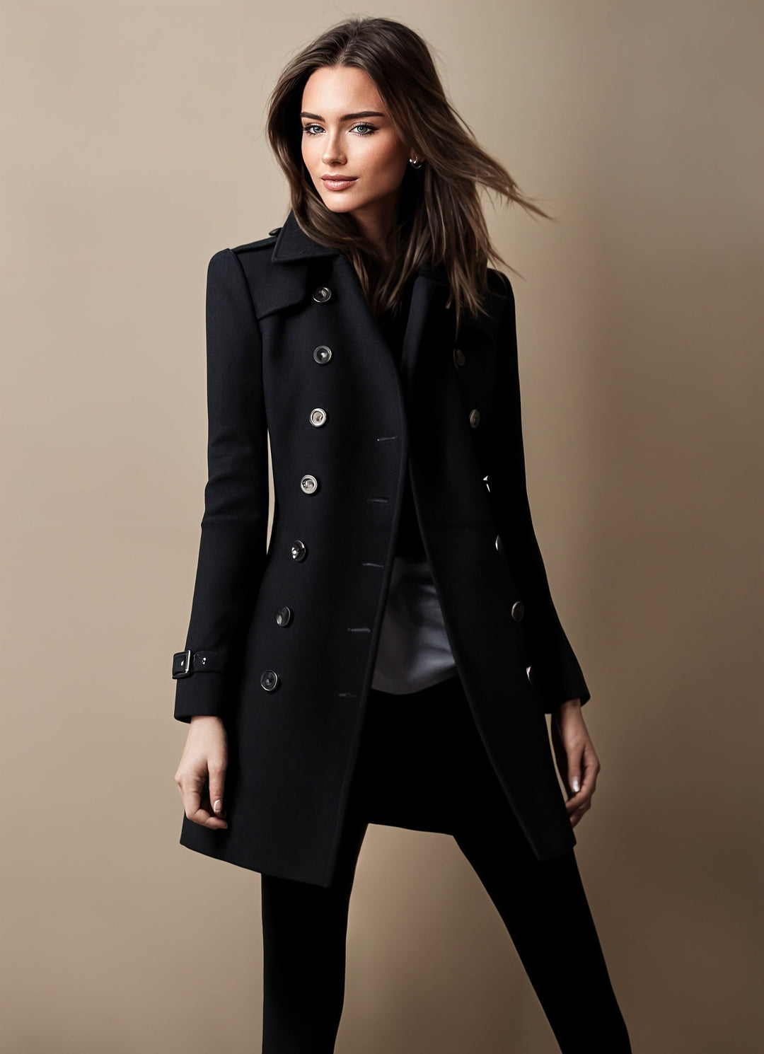 Cappotto da donna Divine - Cappotto elegante e chic con vestibilità moderna per tutte le occasioni