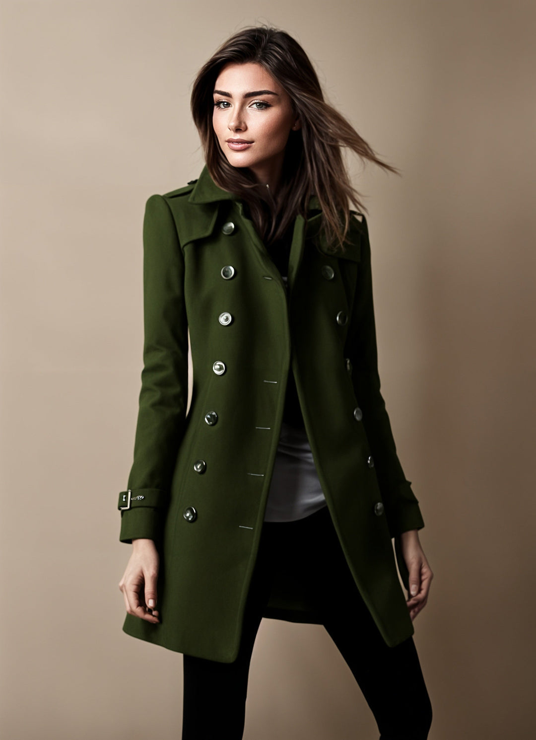 Cappotto da donna Divine - Cappotto elegante e chic con vestibilità moderna per tutte le occasioni