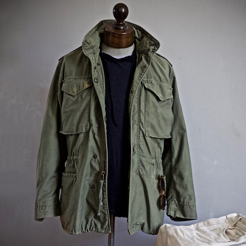 Giacca da campo M-65 da uomo Lance: stile militare vintage e funzionalità versatile