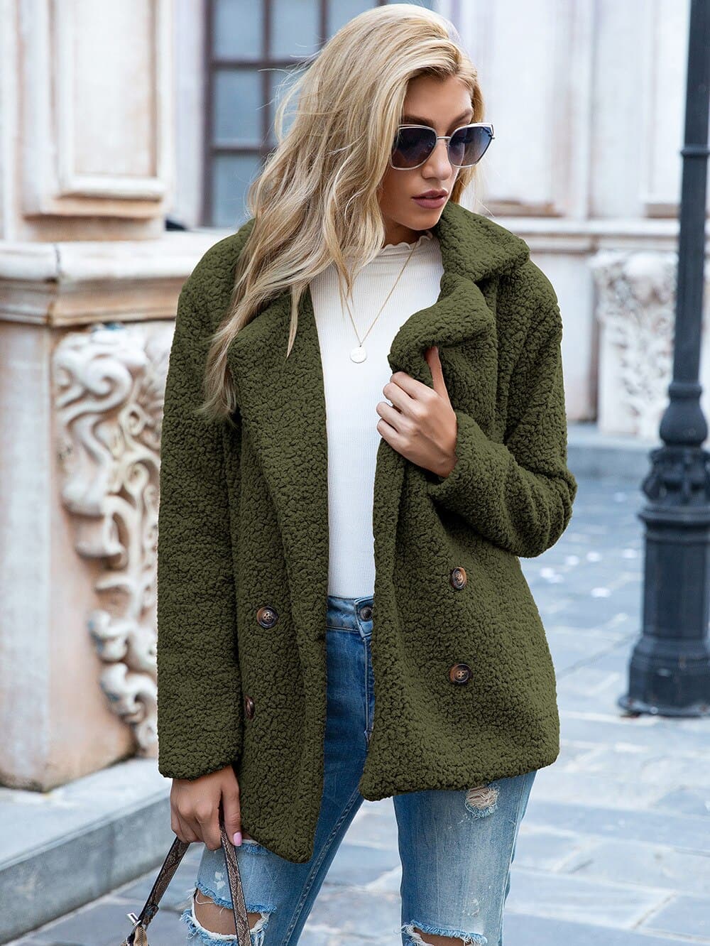 Cappotto da donna Andi - Elegante con colletto classico e vestibilità sofisticata